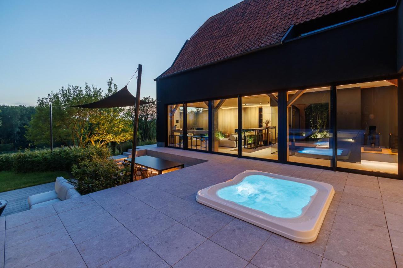 Holiday Home L'O Reine - With Luxury Wellness Sint-Pieters-Leeuw エクステリア 写真